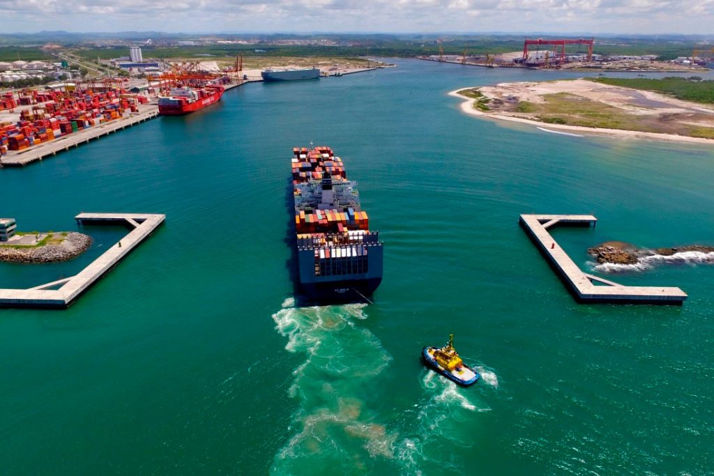 Terminal Portuário
armazenagem 
importação